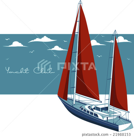 Yacht club. Vector illustration Yacht club. Vector illustration 21988153