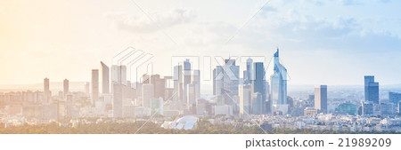 Modern cityscape, panoramic background Modern cityscape, panoramic background 21989209