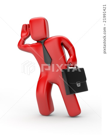 Businessman eavesdropping Businessman eavesdropping 21991421