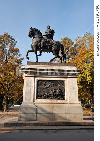Equestrian statue of Peter the Great in Saint Petersburg, Russia 21991796