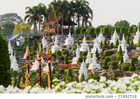 Nong Nooch Tropical Garden in Pattaya, Thailand.  21992558