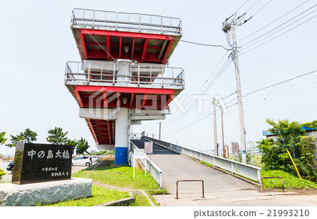 Chiba Kisarazu city Nakanoshima Ohashi (lover's sacred place) summer 21993210