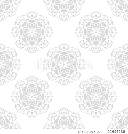 Floral Fine Seamless Pattern 21993686
