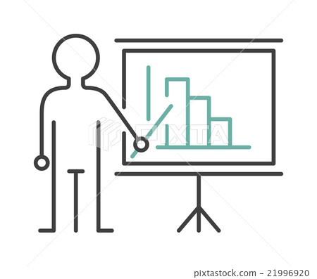 Vector growing chart graph icon business arrow - Stock Illustration ...