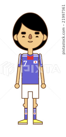 Football team sport soccer players group vector Football team sport soccer players group vector 21997361