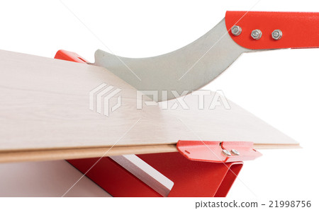 Red tool for cutting laminate Red tool for cutting laminate 21998756
