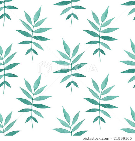 Watercolor floral seamless pattern. Watercolor floral seamless pattern. 21999160