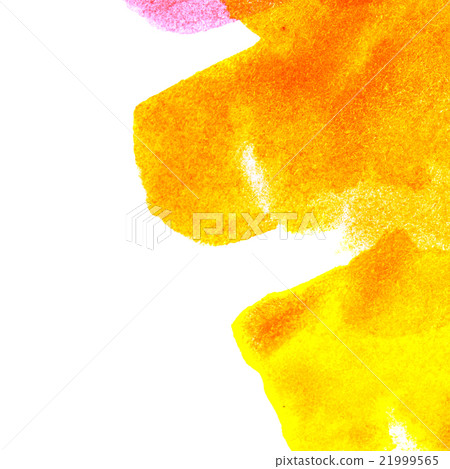 Yellow brown abstract watercolors. 21999565