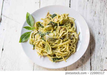 Green Curry Spaghetti thai style Green Curry Spaghetti thai style 22000317