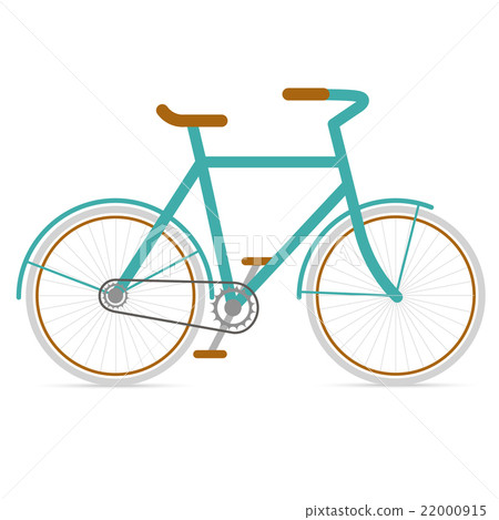 Bicycle hipster in flat style Bicycle hipster in flat style 22000915