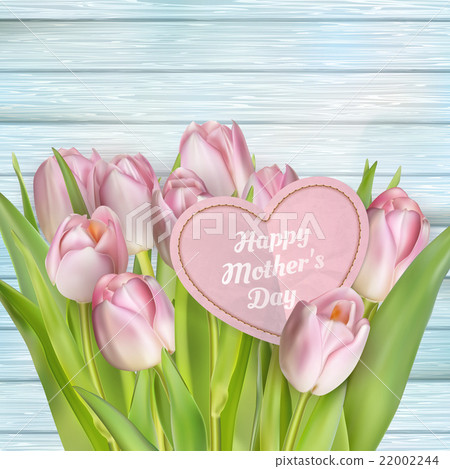 Mothers day card. EPS 10 22002244