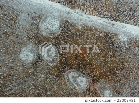Stones under the ice. Stones under the ice. 22002481