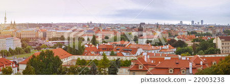 Scenic summer aerial view of the Old Town Scenic summer aerial view of the Old Town 22003238