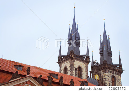 Old Town Square, Tyn Cathedral of the Virgin Mary Old Town Square, Tyn Cathedral of the Virgin Mary 22003252