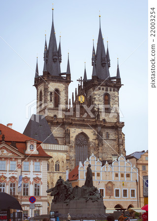 Old Town Square, Tyn Cathedral of the Virgin Mary Old Town Square, Tyn Cathedral of the Virgin Mary 22003254