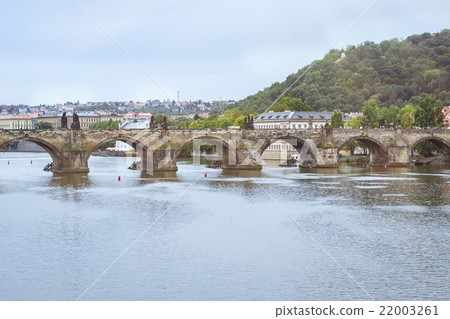 View to the Charles Bridge, Prague View to the Charles Bridge, Prague 22003261