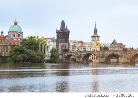 View to the Charles Bridge, Prague View to the Charles Bridge, Prague 22003263