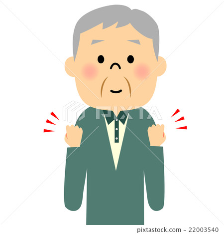 Senior Grandpa Guts pose Senior Grandpa Guts pose 22003540