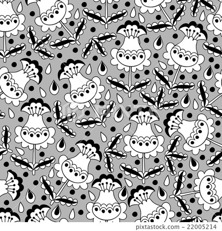 Floral seamless pattern background. Floral seamless pattern background. 22005214
