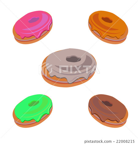 donut vector 22008215