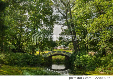Manor house in Mon Repos Park. Vyborg, Russia. 22009286