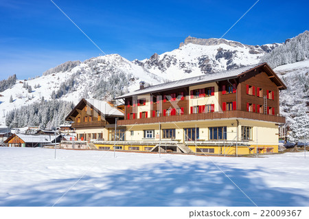 Hotel in Murren, Jungfrau region, Switzerland. 22009367