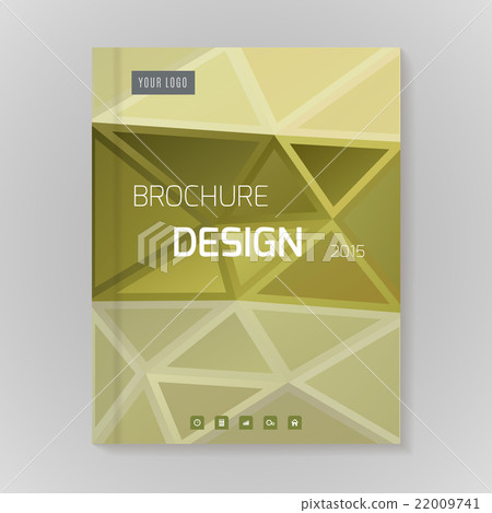 Polygonal vector design template layout for Polygonal vector design template layout for 22009741