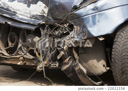 broken car. close-up broken car. close-up 22012156