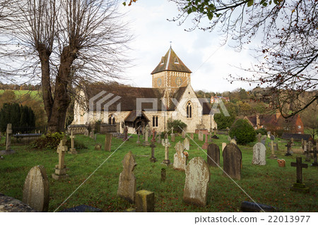 Puttenham St John the Baptist church in England Puttenham St John the Baptist church in England 22013977