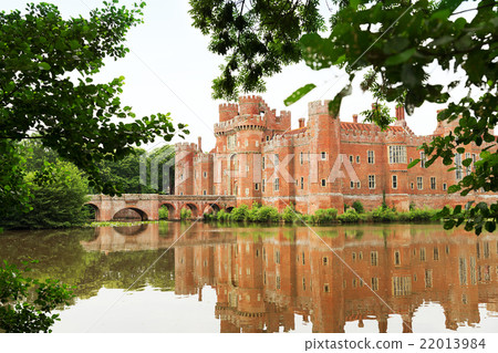 Brick Herstmonceux castle in England East Sussex 22013984
