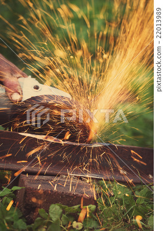 sharpening and cutting of iron by abrasive disk sharpening and cutting of iron by abrasive disk 22013989