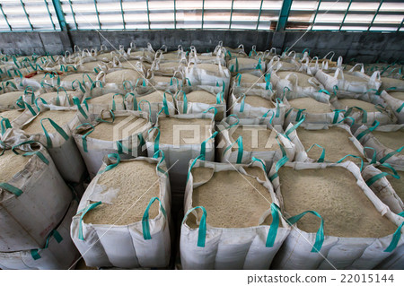 Big bag containing rice Big bag containing rice 22015144