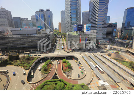 at Shinjuku view the skyscraper 22015705