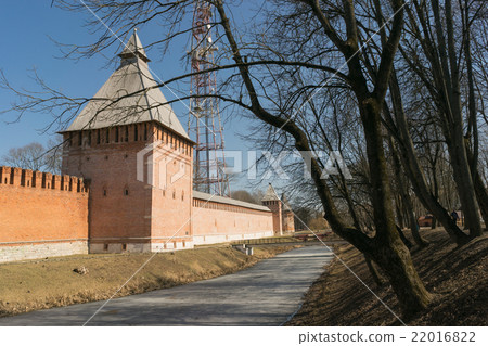 Kremlin wall in Smolensk-7. 22016822