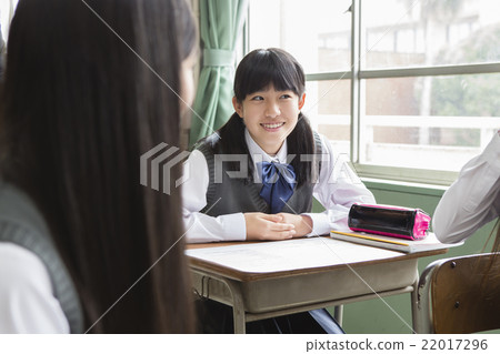 Discussing girls students Discussing girls students 22017296