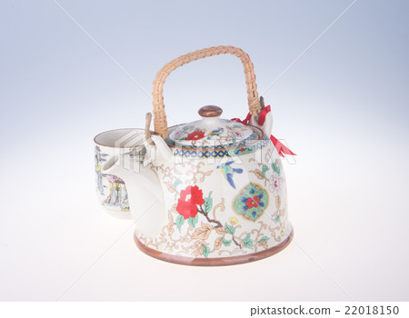 teapot or chinese teapot on the background. 22018150