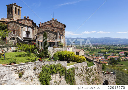The town of Anghiari. Tuscany. Italy The town of Anghiari. Tuscany. Italy 22018270