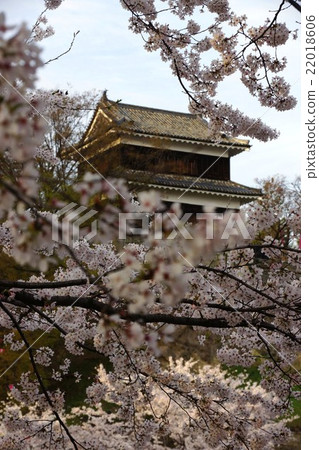 Sanada Maru Motoshiro Spring Shinshu Ueda Castle (Sanada castle) 22018606