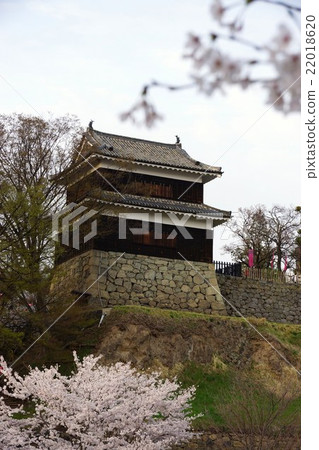 Sanada Maru Motoshiro Spring Shinshu Ueda Castle (Sanada castle) 22018620