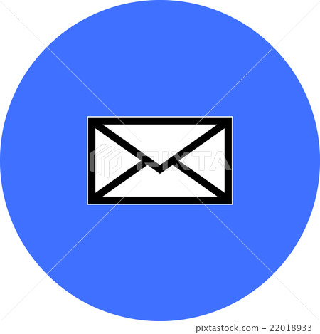 Email symbol letter icon - vector. - Stock Illustration [22018933] - PIXTA
