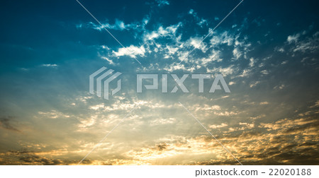 傍晚的天空 22020188