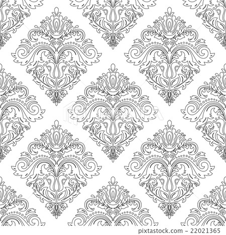 Damask Seamless Pattern 22021365