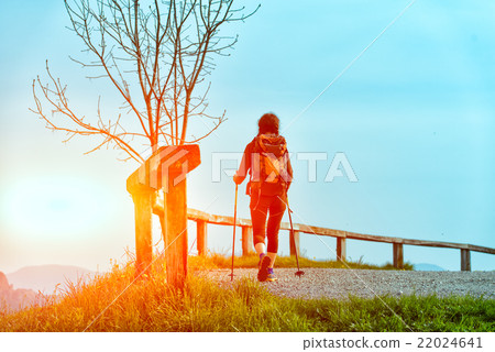 Religious pilgrimage alone 22024641