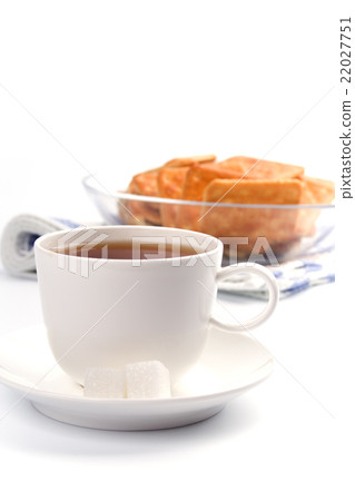 cup of tea, sugar and cookies cup of tea, sugar and cookies 22027751