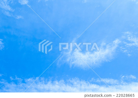 春天天空白色雲彩和藍天背景材料複製空間字符空間積雲圖像 春天天空白色雲彩和藍天背景材料複製空間字符空間積雲圖像 22028665