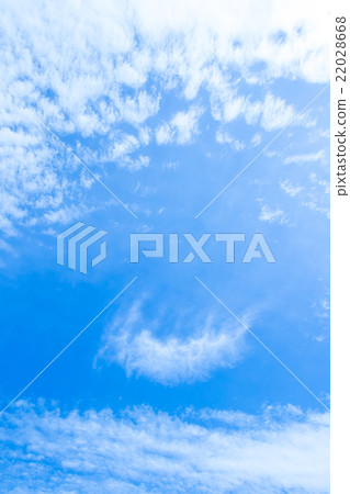 春天天空白色雲彩和藍天背景材料複製空間字符空間積雲圖像 春天天空白色雲彩和藍天背景材料複製空間字符空間積雲圖像 22028668