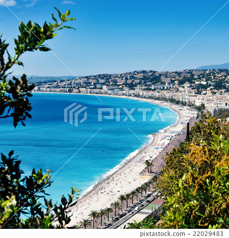 aerial view of Nice, France aerial view of Nice, France 22029483