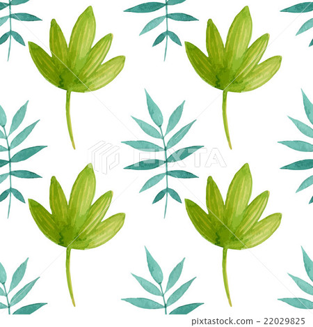 Watercolor floral seamless pattern. Watercolor floral seamless pattern. 22029825