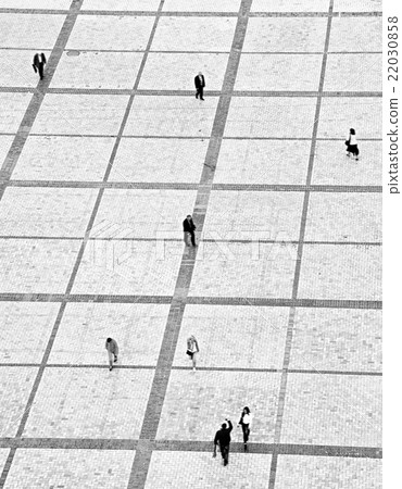 People at city square People at city square 22030858