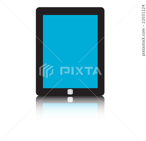 Tablet pc isolated on white background. Vector. Tablet pc isolated on white background. Vector. 22031124